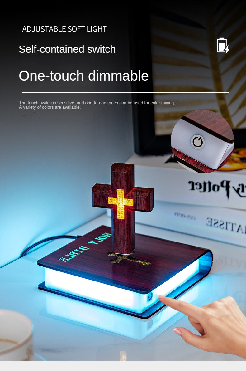 DIVINE GLOW™  Floating Cross Lamp🕊️✝️