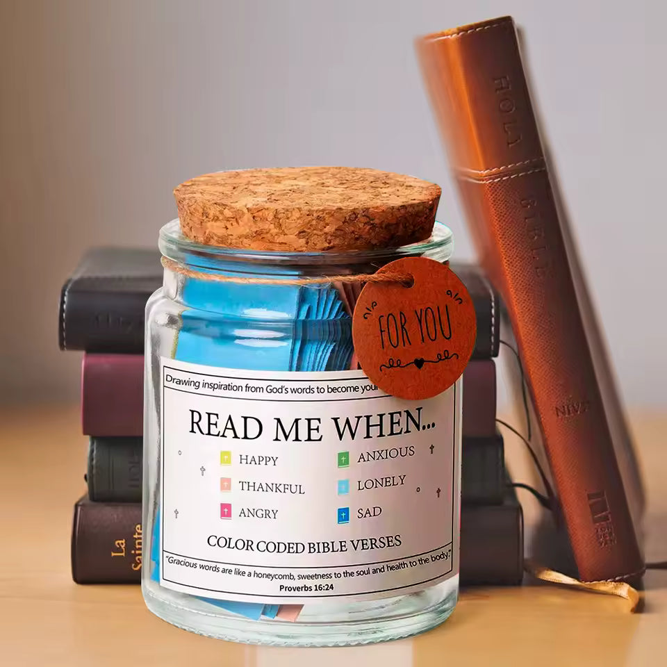 Divine Words Jar™– Daily Bible Verse Inspiration🕊️✝️