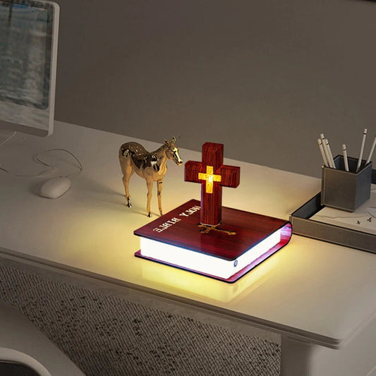 DIVINE GLOW™  Floating Cross Lamp🕊️✝️