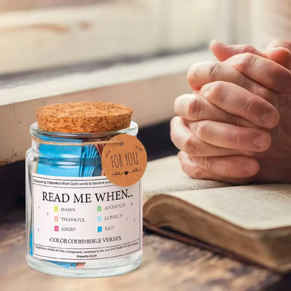Divine Words Jar™– Daily Bible Verse Inspiration🕊️✝️