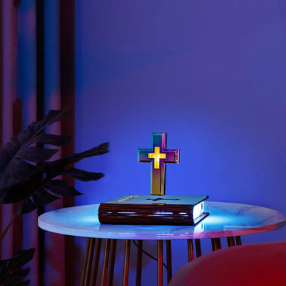 DIVINE GLOW™  Floating Cross Lamp🕊️✝️